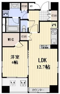 プロスペクト日本橋小網町【2階】の間取り