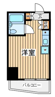 パークアベニュー東府中【5階】の間取り