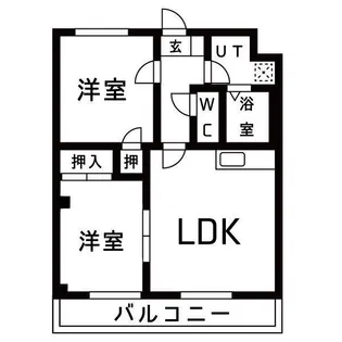 マイル・ストーン【2階】の間取り