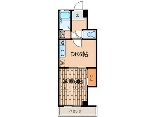 カーサUDAGAWA【2階】の間取り