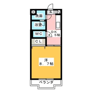 コスモス【2階】の間取り