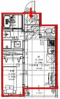 FLAT WHITE【1階】の間取り