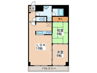 トニカ・ラ・メラ月寒東【3階】の間取り