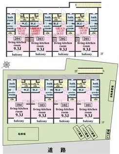 Woody Livin【2階】の間取り