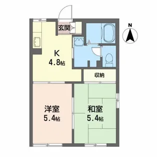 レジデンス悠 B【1階】の間取り