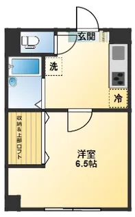 ブラージュ幕張【4階】の間取り