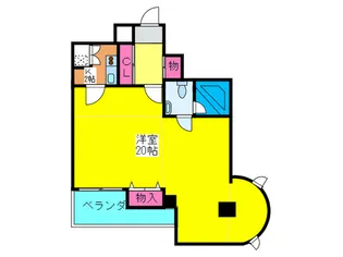 サングラン千代崎【10階】の間取り