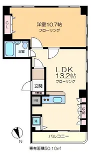 津田ビル【4階】の間取り