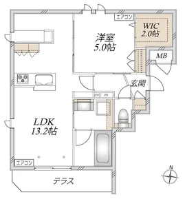 SUEHIRO COURT 常盤II【1階】の間取り