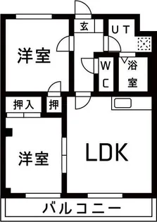 マイルストーン【2階】の間取り