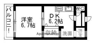 Art錦【3階】の間取り