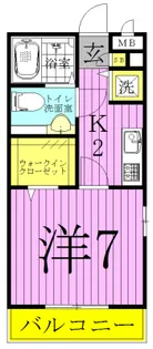 エヴァー【2階】の間取り