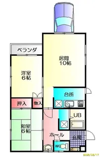 イースト北30条【2階】の間取り