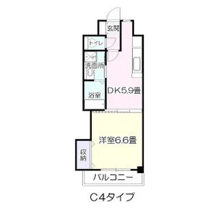 アネシス泉中央【5階】の間取り