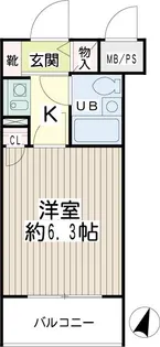 NICアーバンスピリッツ妙蓮寺【3階】の間取り