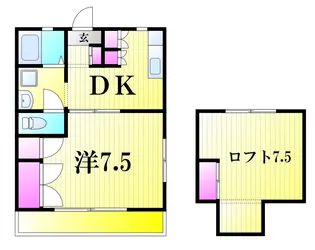 グレース八柱II【2階】の間取り