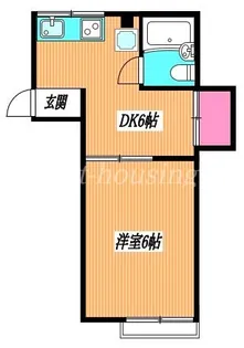 コーポ大木【2階】の間取り