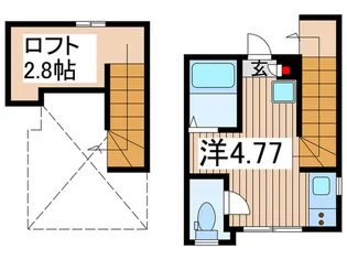 Liberta本前川【2階】の間取り