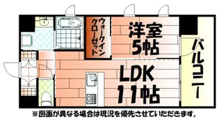 DAIMON HILLS 勝山公園【13階】の間取り