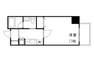 フィオレ立売堀【4階】の間取り