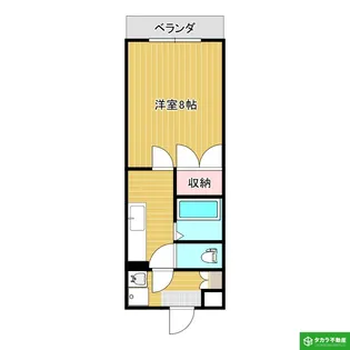 シティハイツ21【4階】の間取り