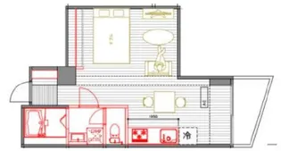 メイサ南平台【3階】の間取り