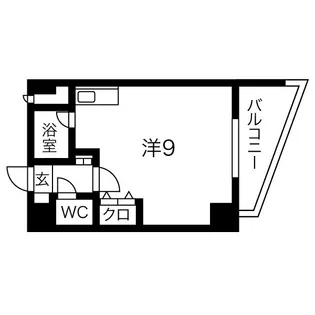 ハイコート文京台ウエスト【1階】の間取り