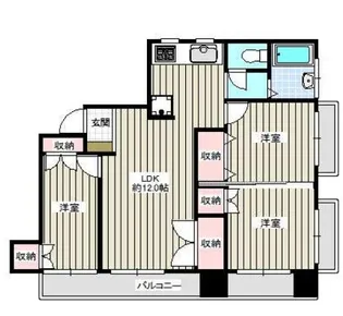 スタイリストコーポラス【2階】の間取り