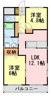 パールハイツ蘇我I【1階】の間取り