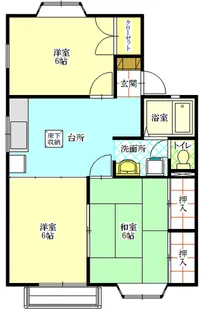 ファミリー向陽台【1階】の間取り