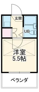 クロノス横須賀South【1階】の間取り