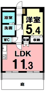 フェザント【2階】の間取り