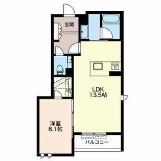 ロンドヴェルチュ覚王山【3階】の間取り