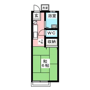 グレースハイツ【2階】の間取り