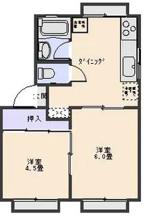 エトワール相川【2階】の間取り
