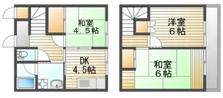 エーデルライス A棟【1階】の間取り