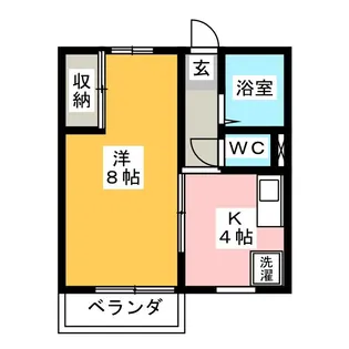コンフォート小幡【2階】の間取り