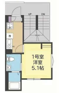 NORDUS AXIS【3階】の間取り