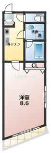 カタンクローバーIII【3階】の間取り