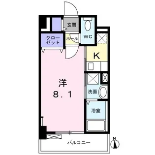 ノーブル新白岡【3階】の間取り