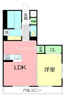 Grand Hills(グランドヒルズ)西湘【3階】の間取り