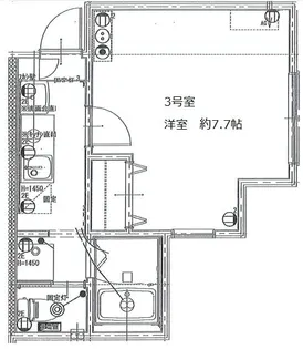 minerumo Nishiya【3階】の間取り