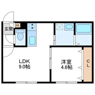 センテナリオL183【3階】の間取り