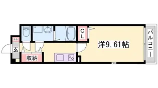 HaTレジデンス【4階】の間取り