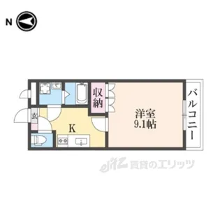 ディア・コンフォール【2階】の間取り