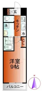 殿町デントヒルズ【5階】の間取り