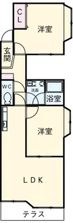 カメリアコーポ【2階】の間取り