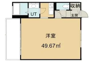 ルシオン小樽【1階】の間取り