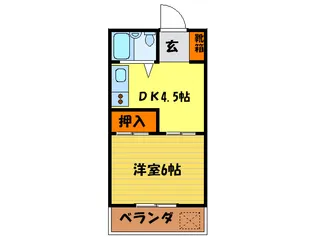 メゾン・ド・ラモン【3階】の間取り