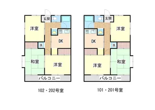 アデリーヌハイツ【2階】の間取り